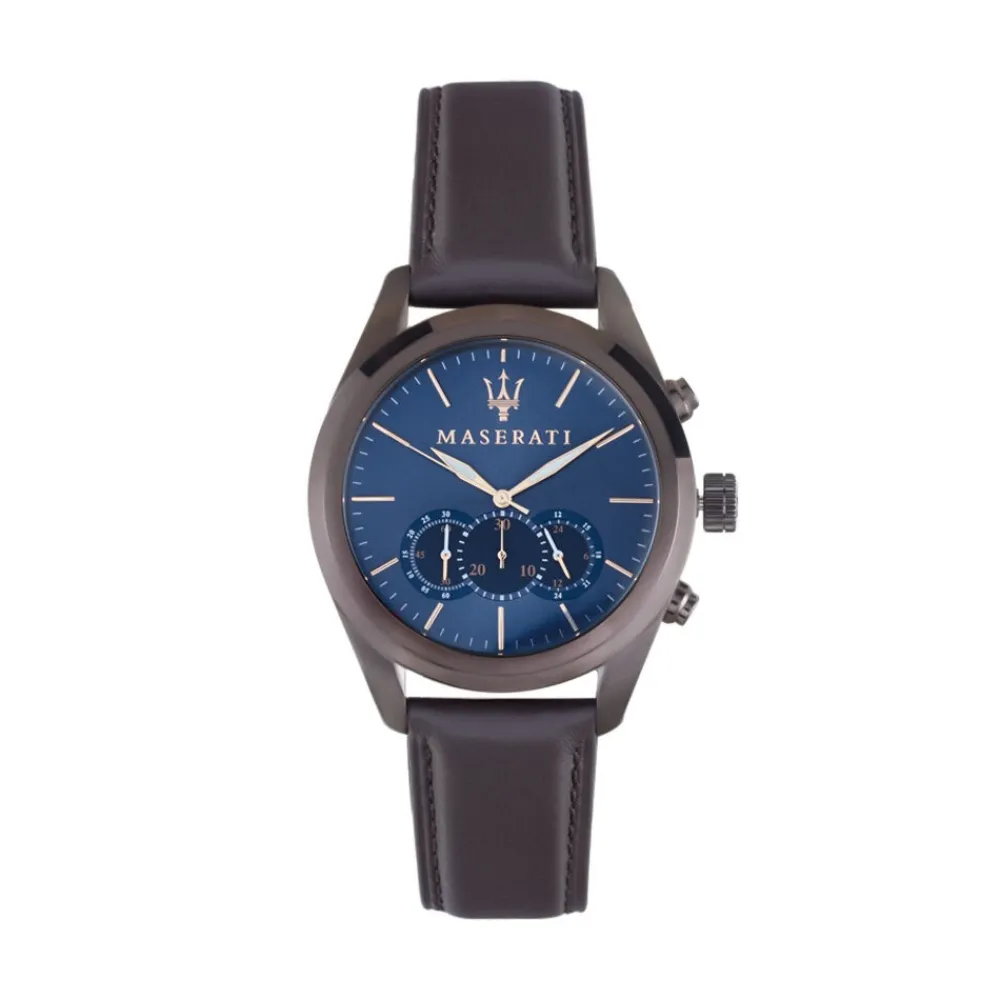 Montre Acier Bleu|MASERATI New