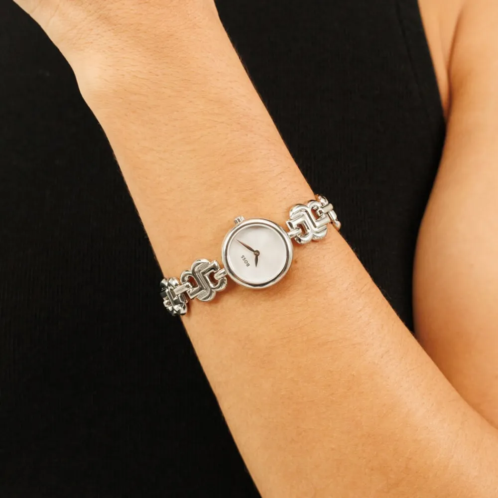 Montre Boss Double B Dressy Argenté|HUGO BOSS Online