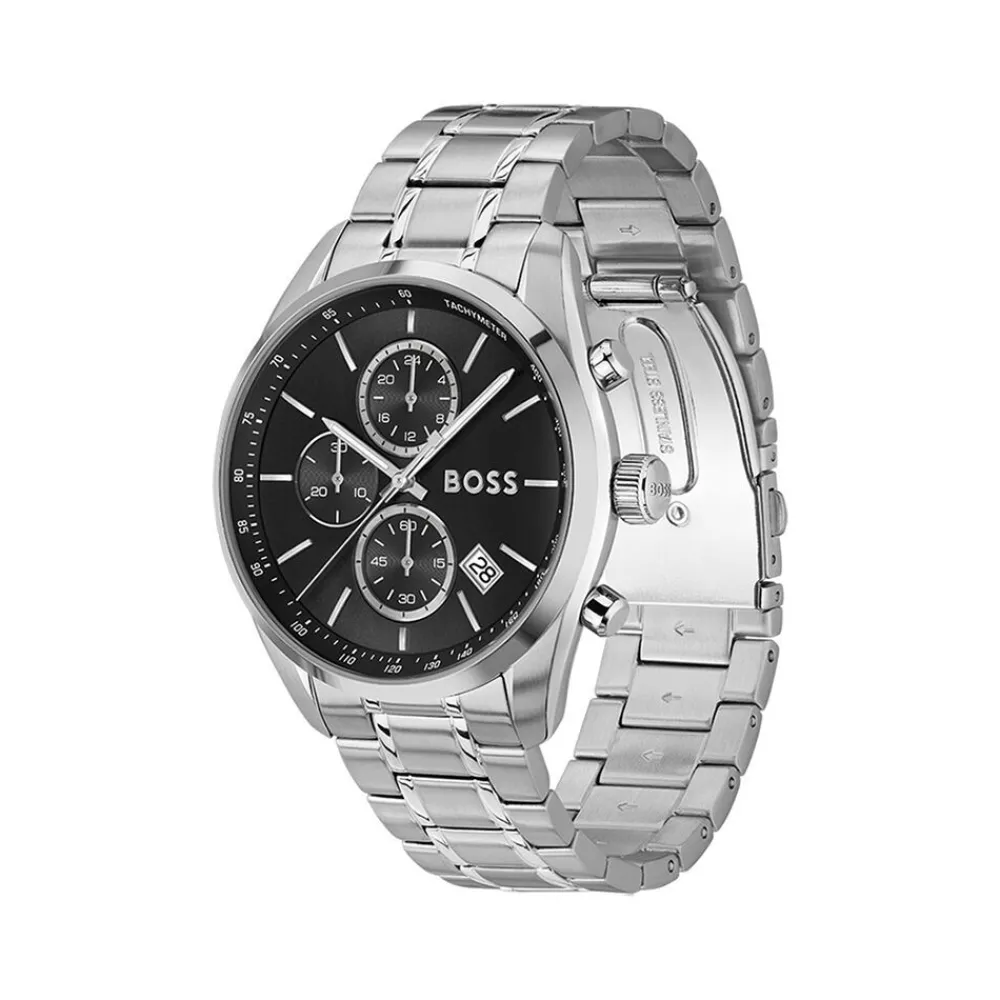 Montre Boss Grand Prix 44 Noir|HUGO BOSS Outlet