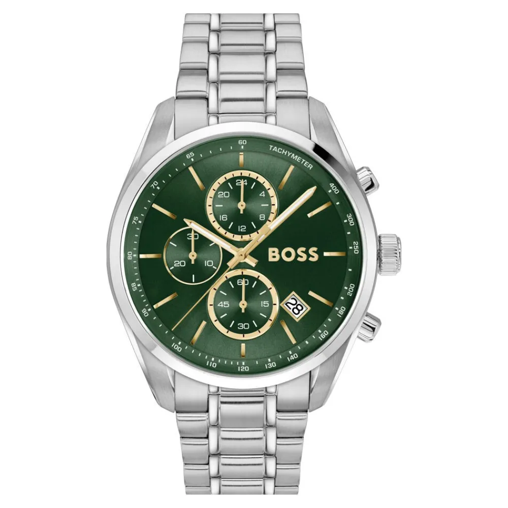 Montre Boss Grand Prix 44 Vert|HUGO BOSS Sale