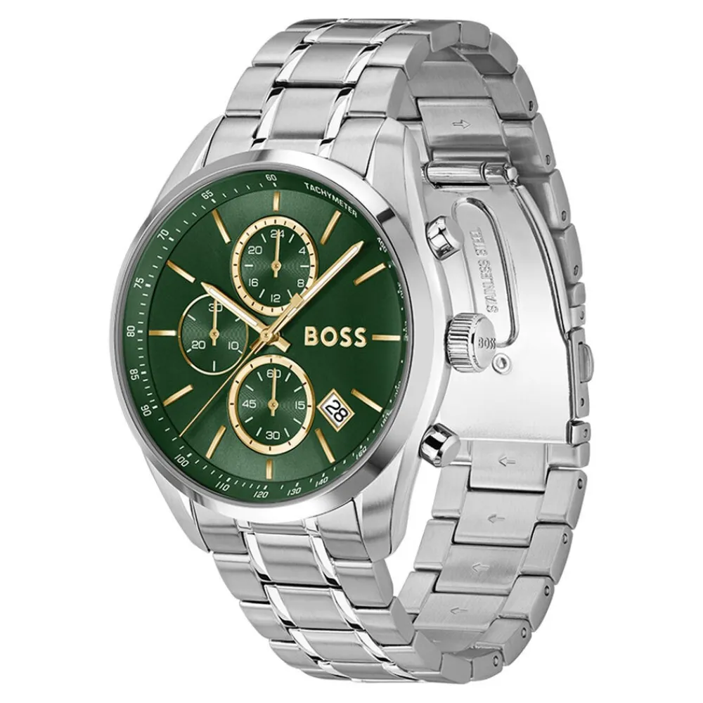 Montre Boss Grand Prix 44 Vert|HUGO BOSS Sale