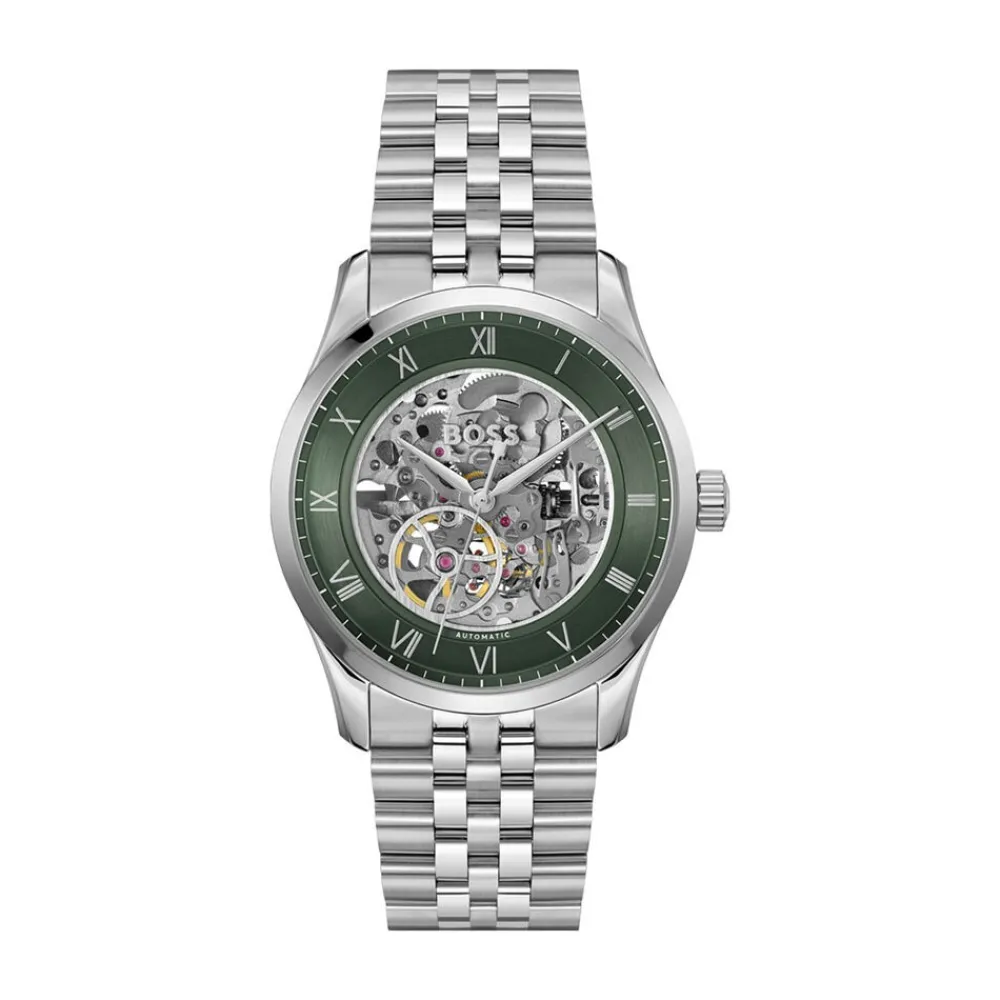 Montre Boss Principle Skeleton Vert|HUGO BOSS
