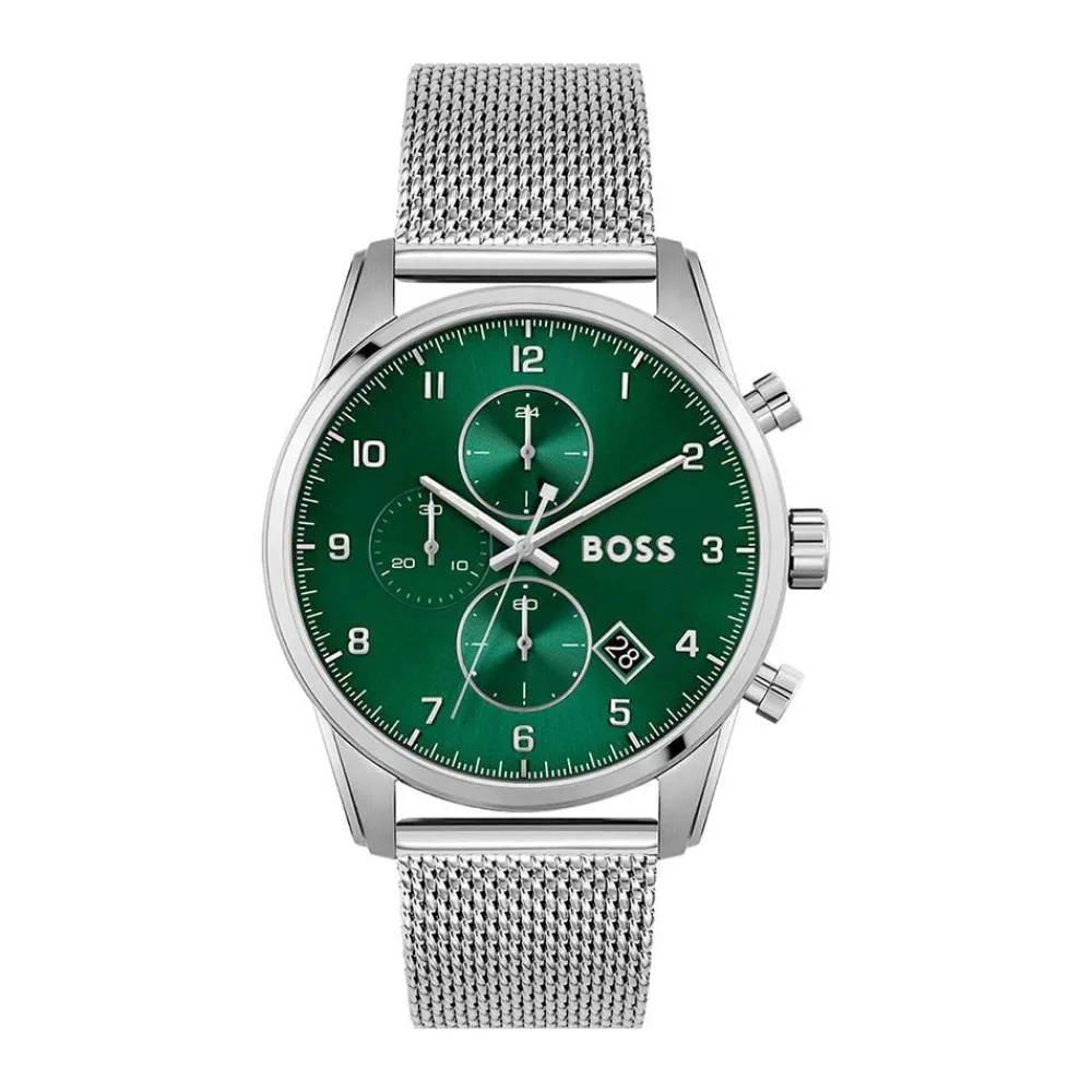 Montre Boss Skymaster Vert|HUGO BOSS Sale