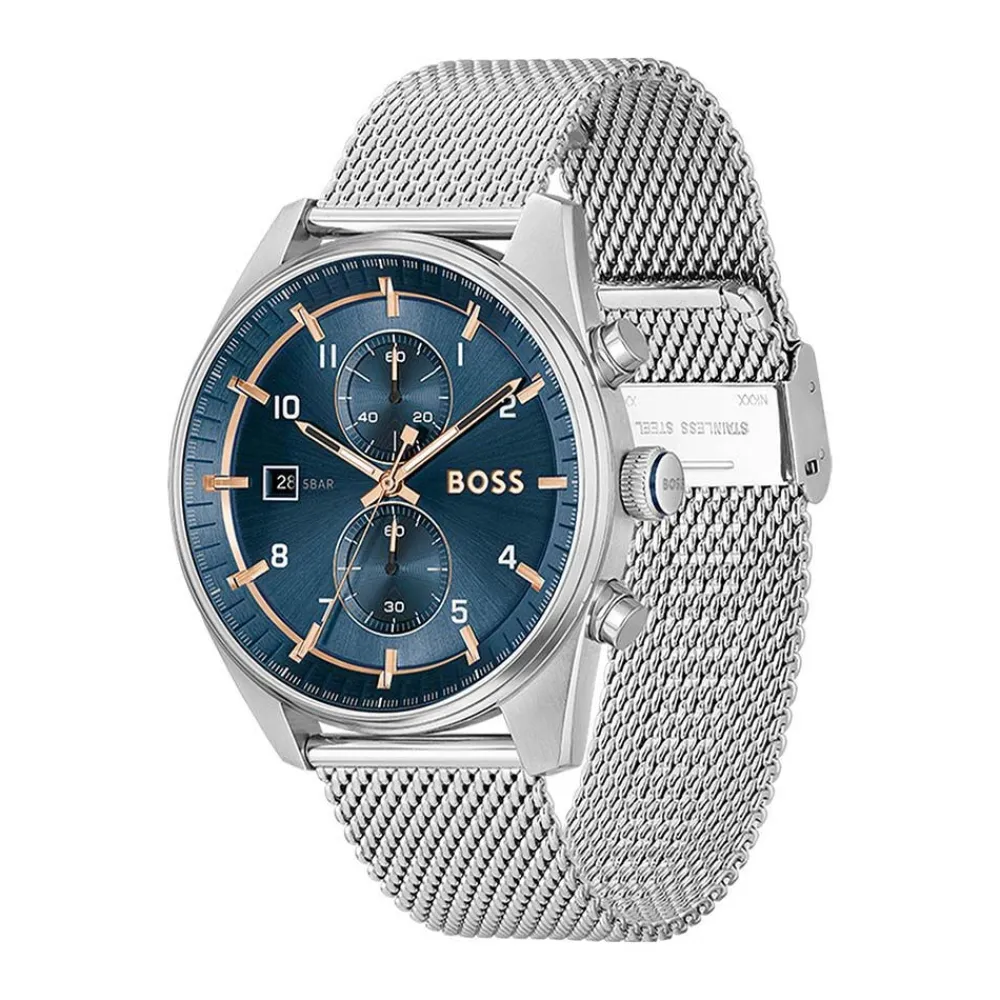 Montre Boss Skytraveller Bleu|HUGO BOSS Hot