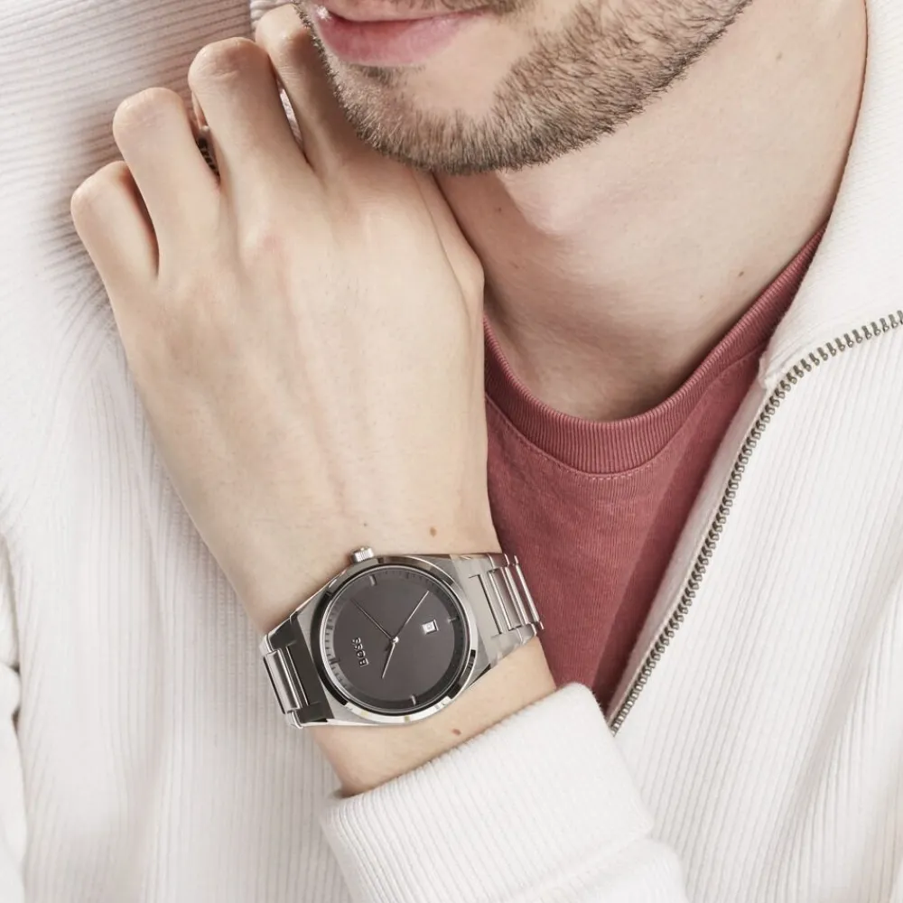 Montre Boss Steer Gris|HUGO BOSS Clearance