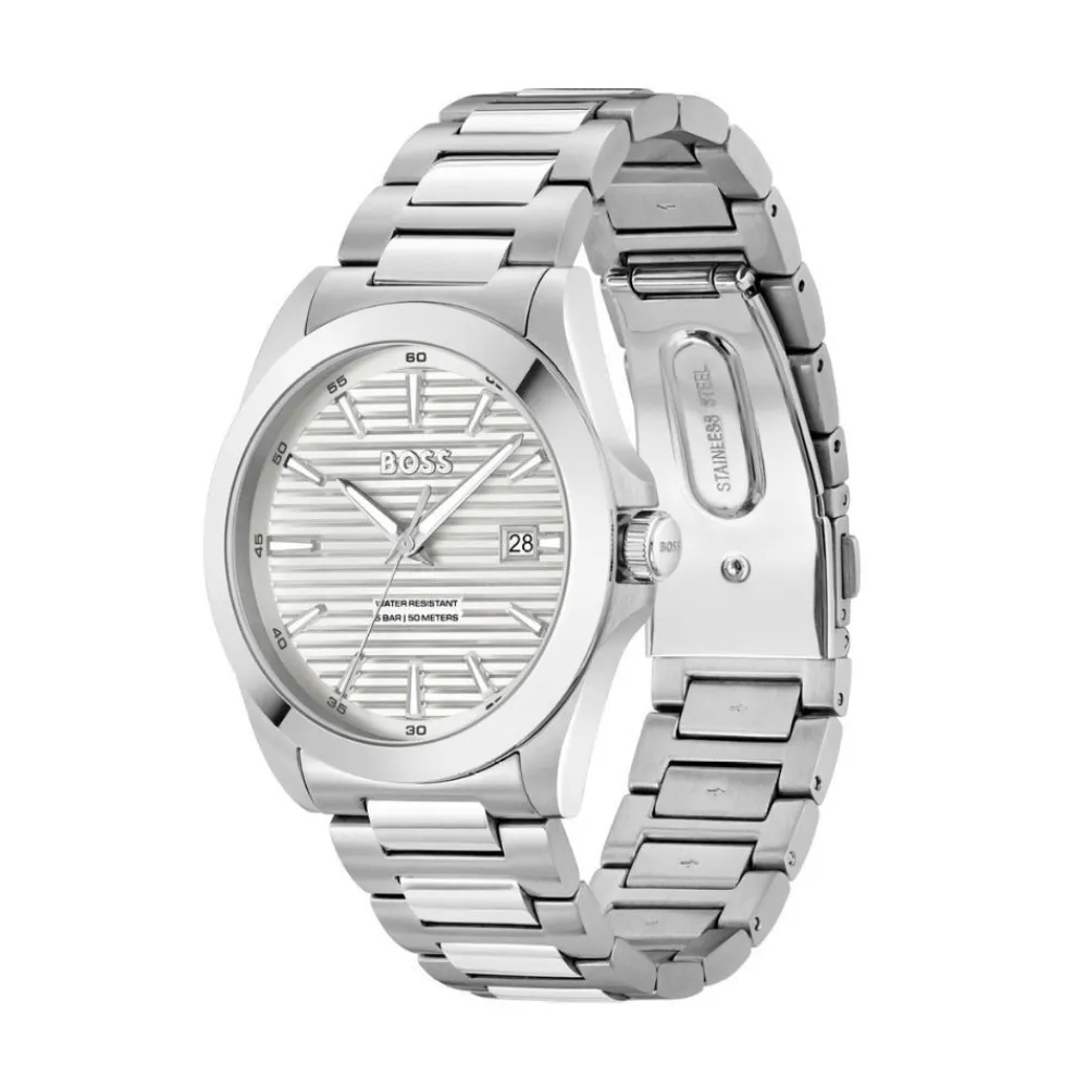 Montre Boss Strike Blanc|HUGO BOSS Outlet