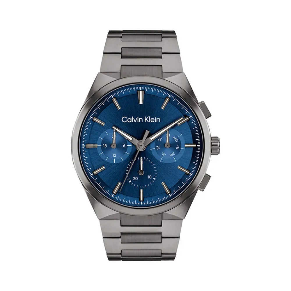 Montre Distinguish Multifonctions Bleu|CALVIN KLEIN Hot