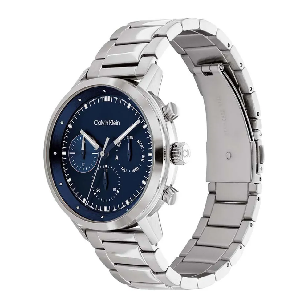 Montre Gauge Bleu|CALVIN KLEIN Discount