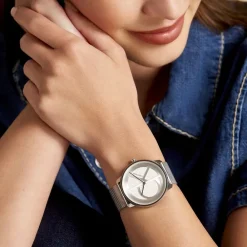 Montre Iconic Mesh Argent|CALVIN KLEIN Hot