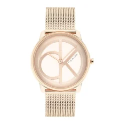 Montre Iconic Mesh Rose|CALVIN KLEIN Online