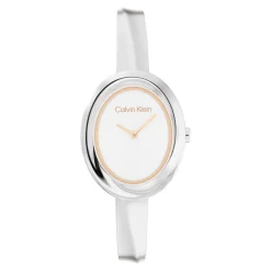 Montre Twisted Bezel Blanc|CALVIN KLEIN Clearance