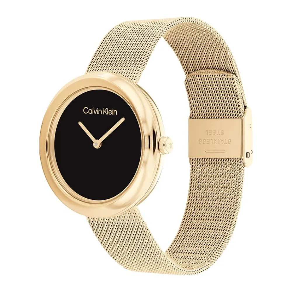 Montre Twisted Bezel Noir|CALVIN KLEIN Hot