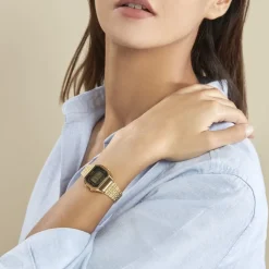Montre Vintage Champagne|CASIO COLLECTION
