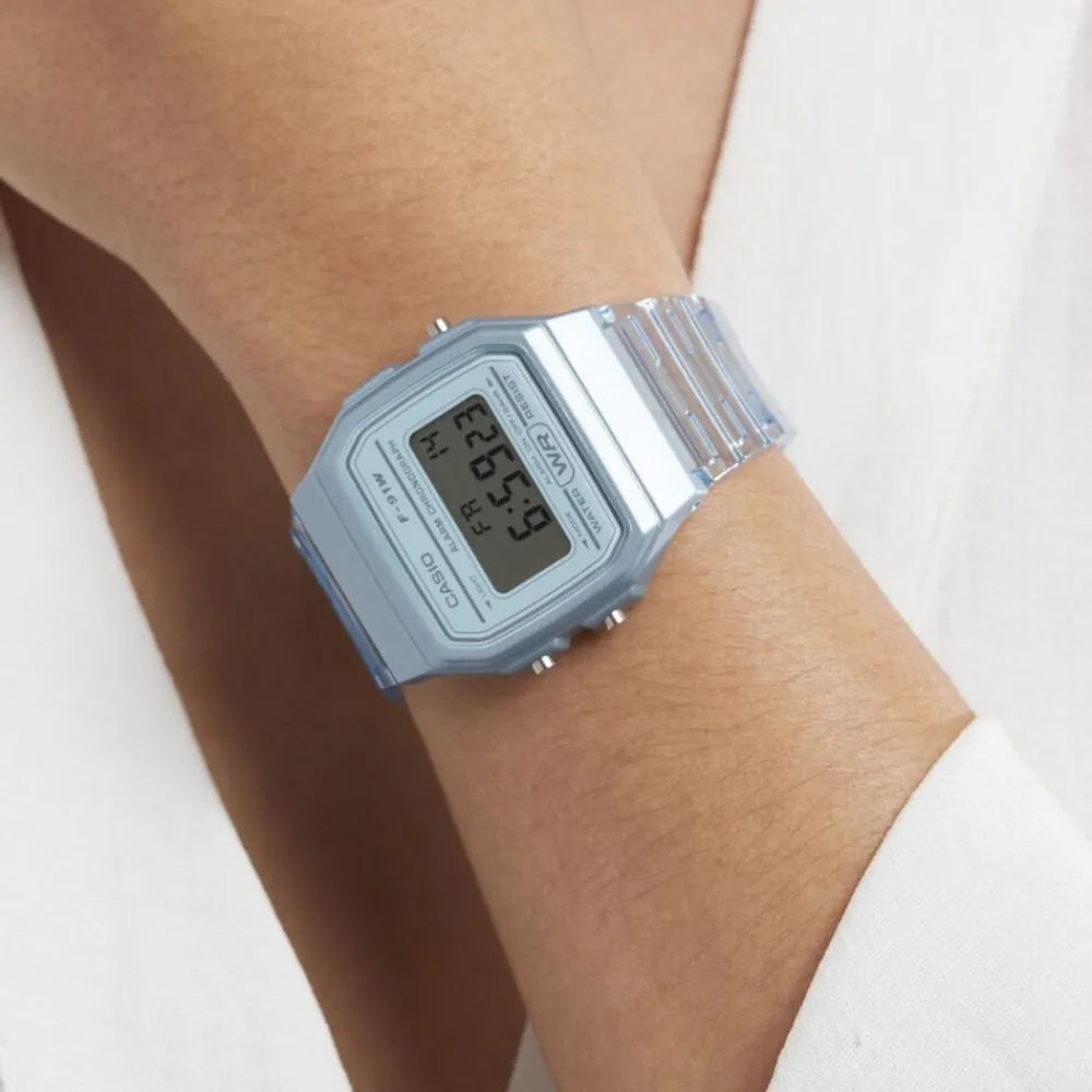Montre Vintage Edgy Bleu|CASIO COLLECTION New