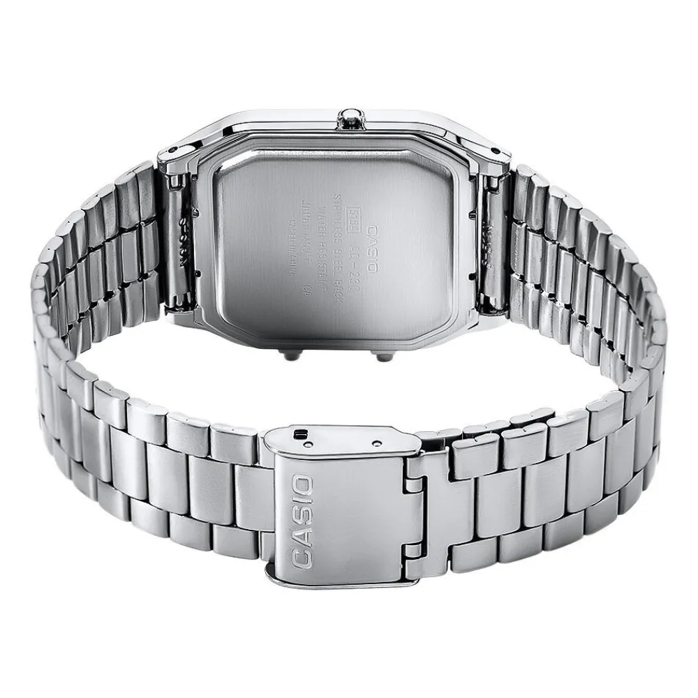 Montre Vintage Edgy Noir|CASIO COLLECTION Hot