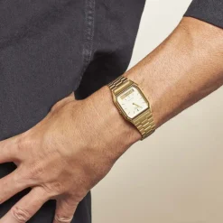 Montre Vintage Champagne|CASIO COLLECTION Outlet