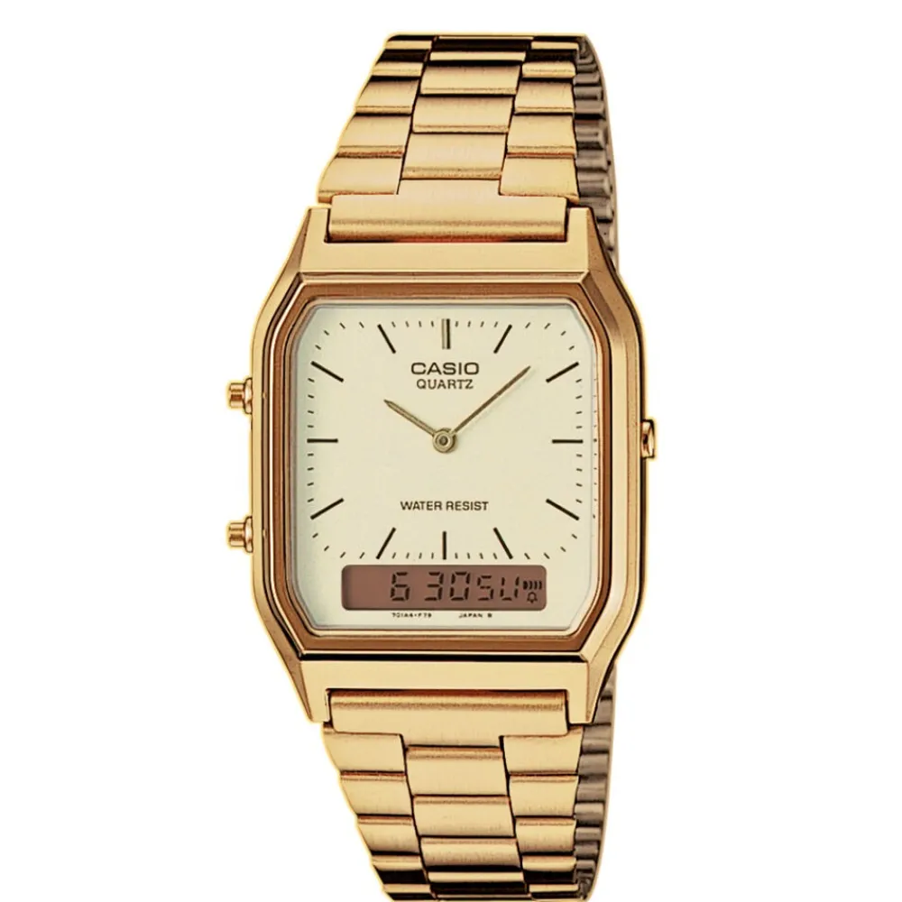 Montre Vintage Champagne|CASIO COLLECTION Outlet