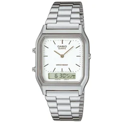 Montre Vintage Blanc|CASIO COLLECTION New