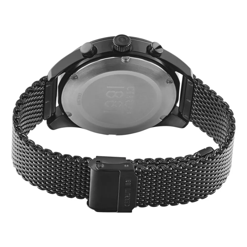 Montre Grottamare Noir|CERRUTI