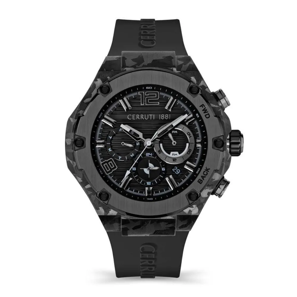 Montre Lucardo Noir|CERRUTI