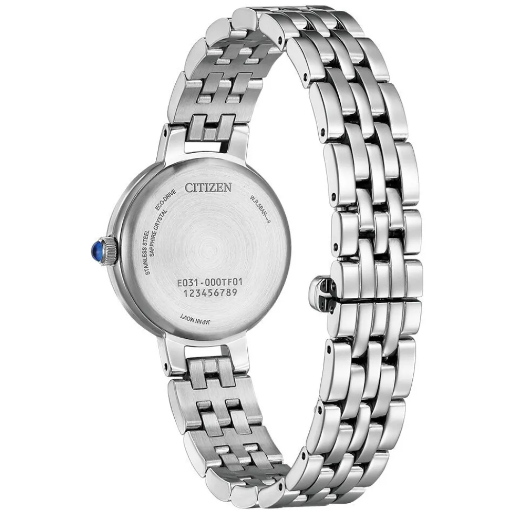 Montre L Round Blanc|CITIZEN