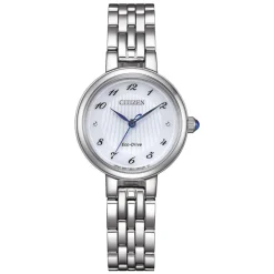 Montre L Round Blanc|CITIZEN