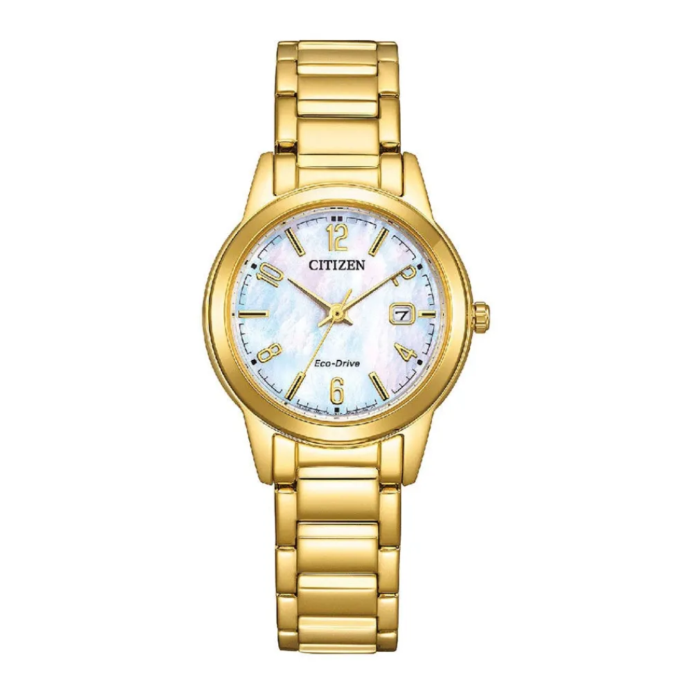 Montre Platform Femme Nacre Blanche|CITIZEN