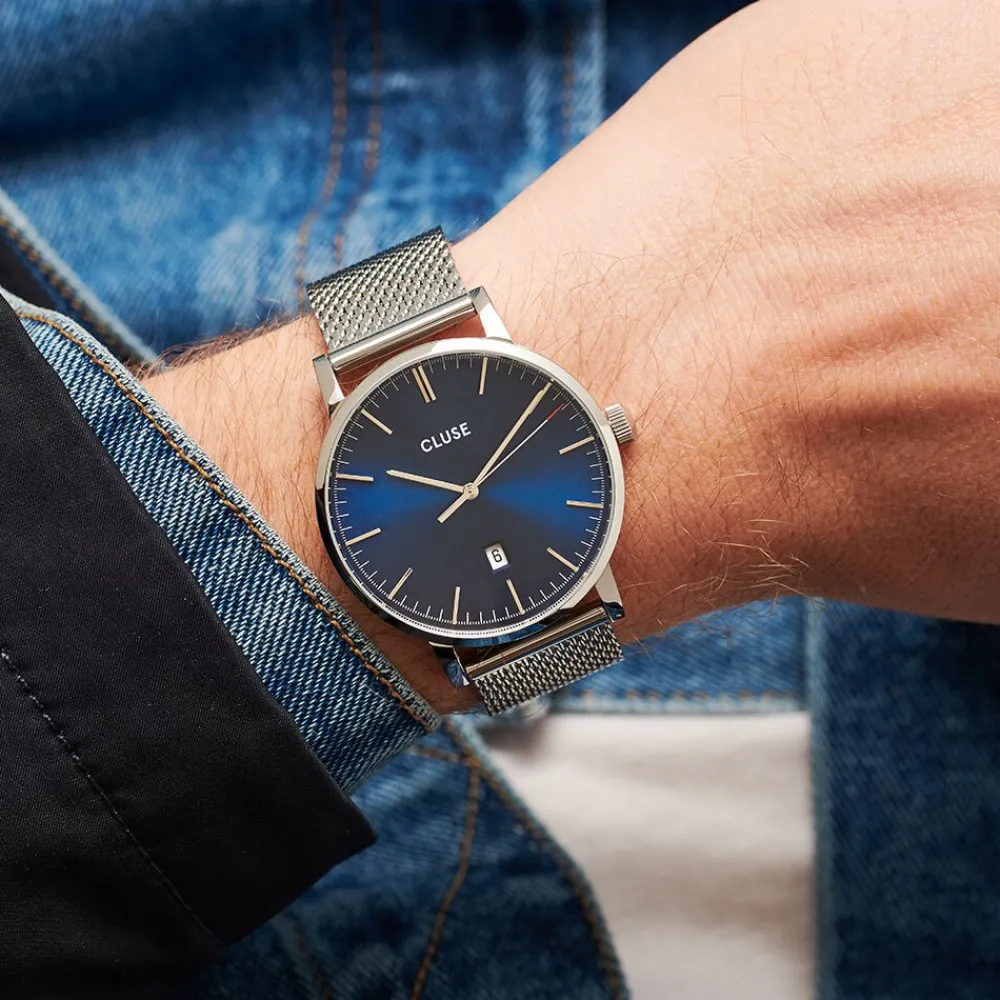Montre Aravis Bleu|CLUSE Sale