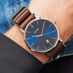 Montre Aravis Bleu|CLUSE