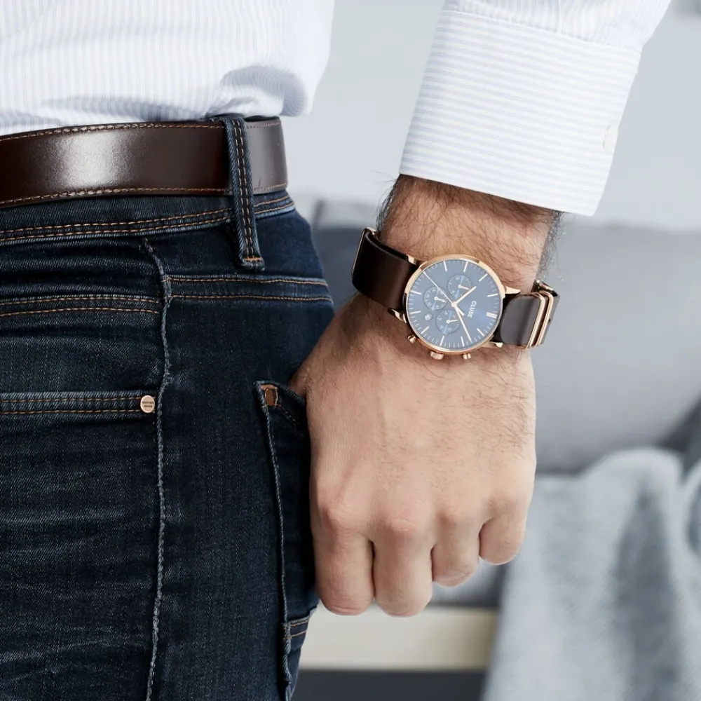 Montre Aravis Bleu|CLUSE Clearance