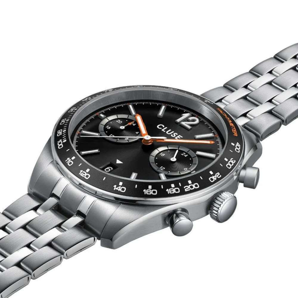 Montre Aravis Dual Timer Noir|CLUSE New