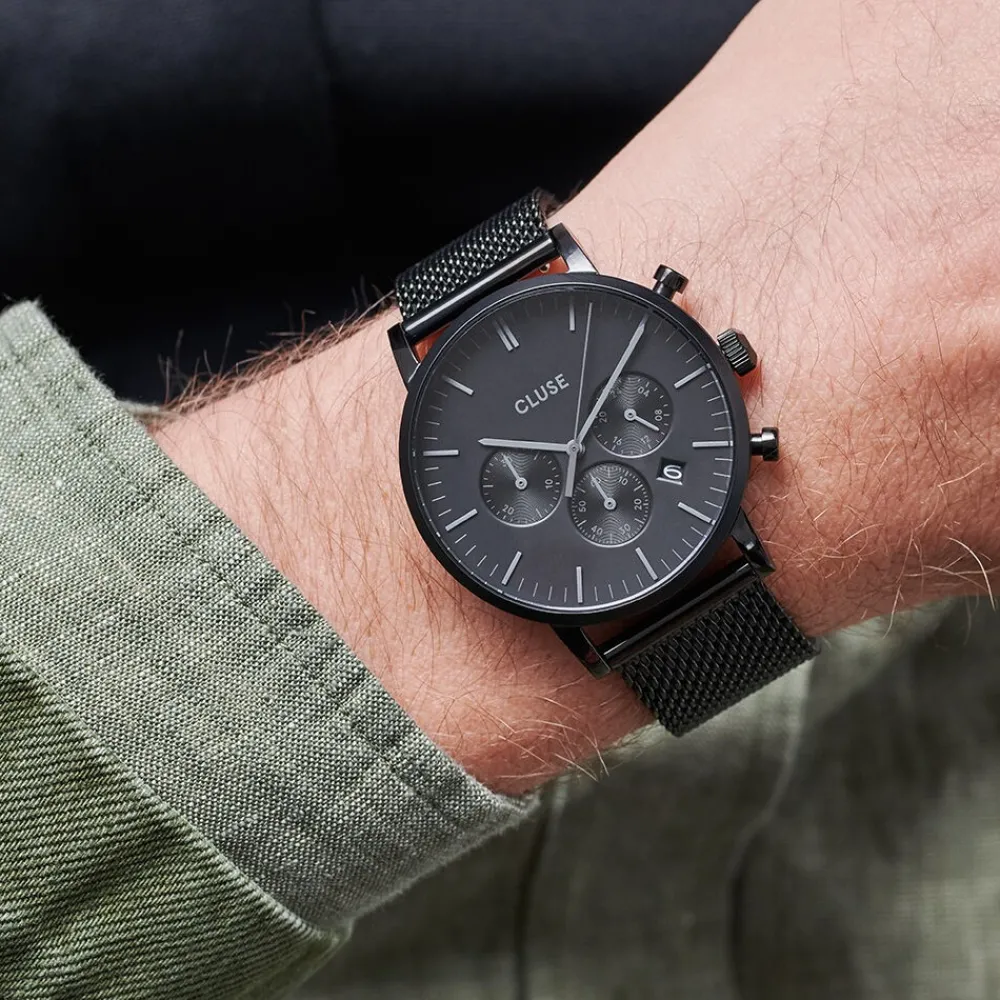 Montre Aravis Noir|CLUSE Discount