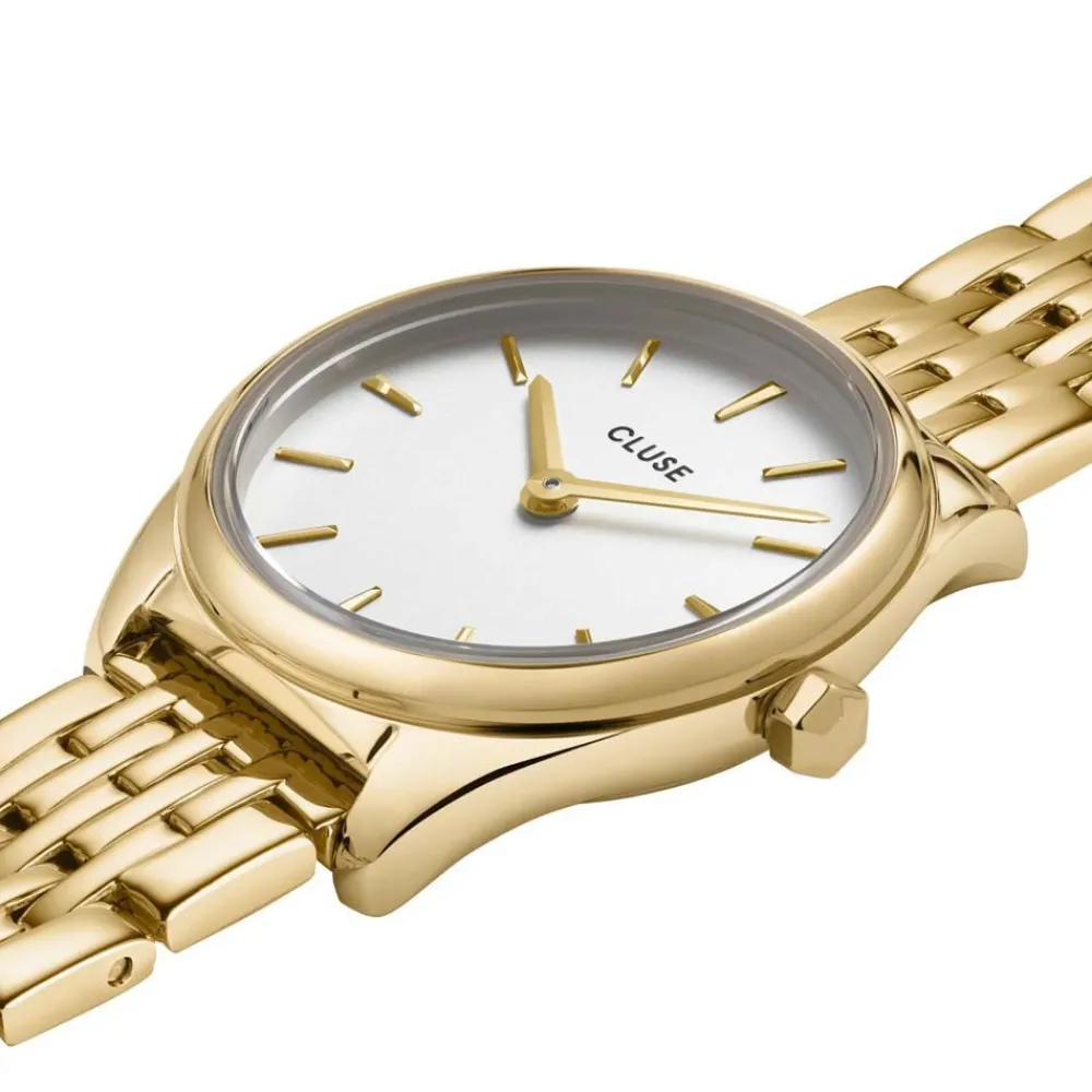 Montre Feroce Mini Blanc|CLUSE