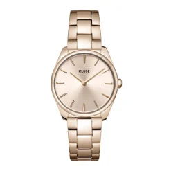 Montre Feroce Petite Acier Acier Dore Rose|CLUSE Discount