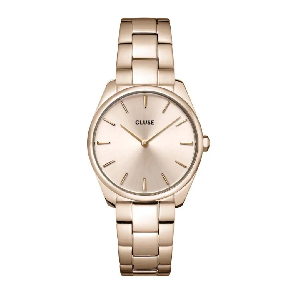 Montre Feroce Petite Acier Acier Dore Rose|CLUSE Discount