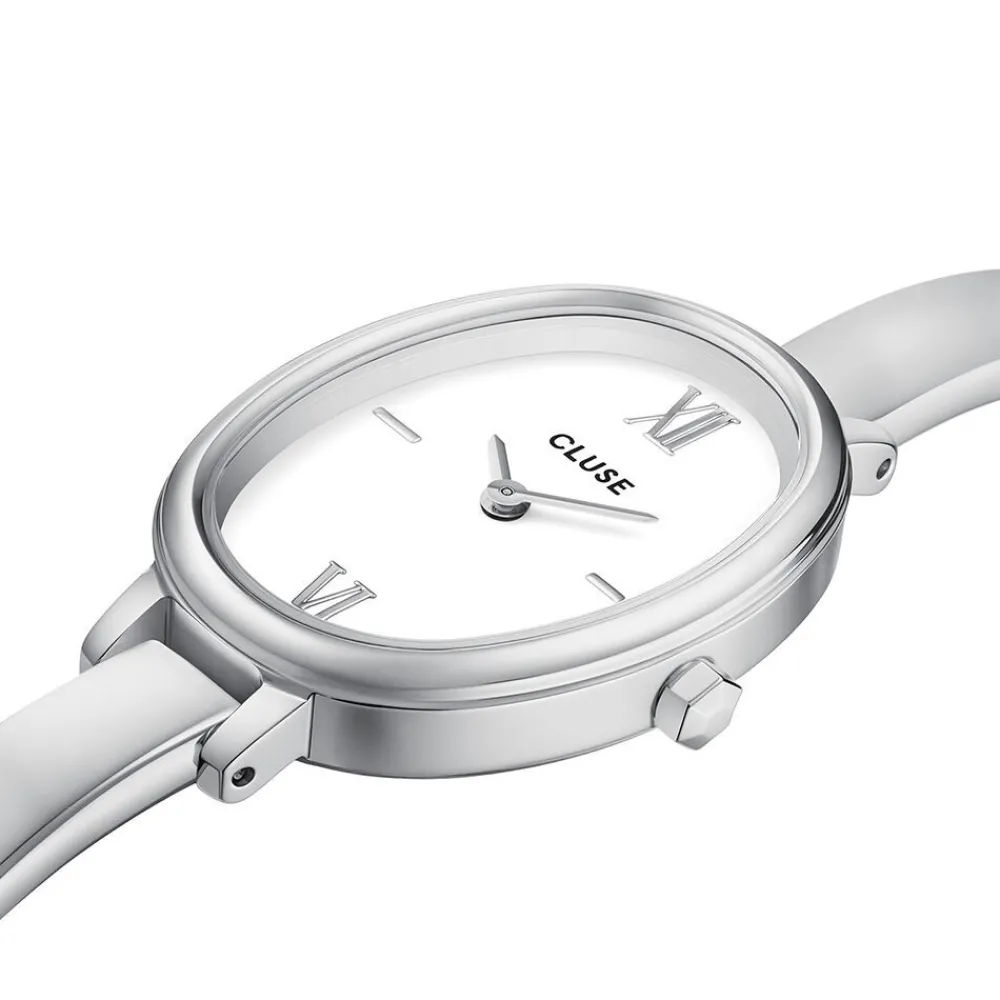 Montre L'Ovale Blanc|CLUSE Outlet