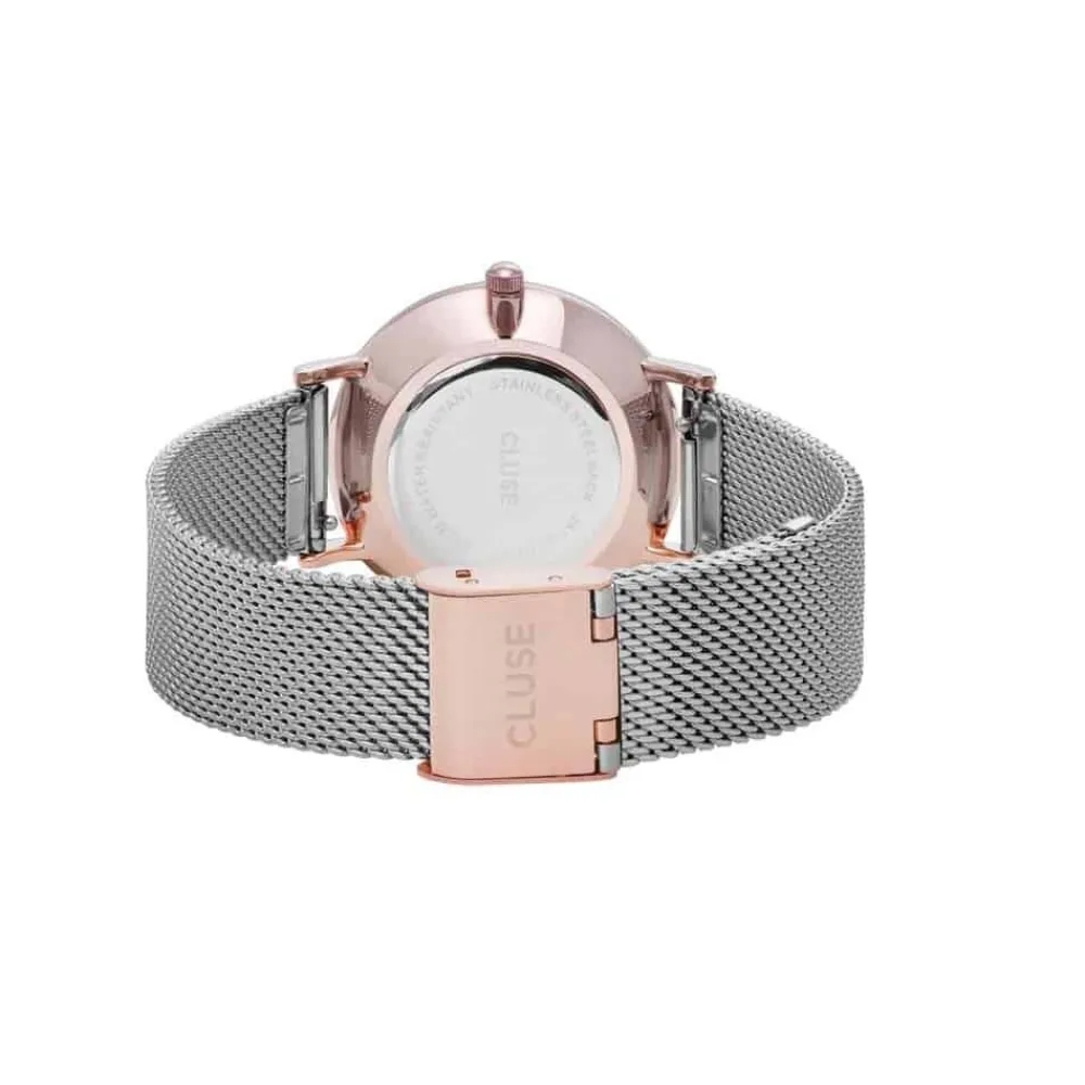 Montre Minuit Argent|CLUSE Online