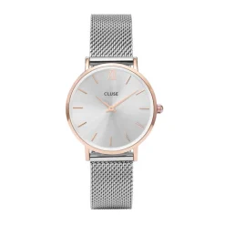 Montre Minuit Argent|CLUSE Online