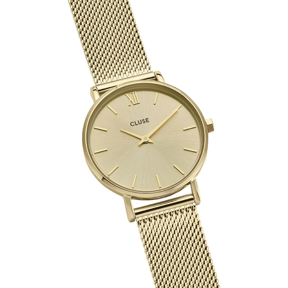 Montre Minuit 1 Champagne|CLUSE Discount