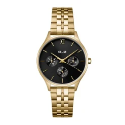 Montre Minuit Multifonction Noir|CLUSE Hot
