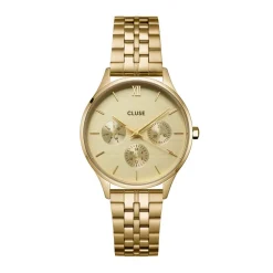 Montre Minuit Multifonction Doré|CLUSE Discount