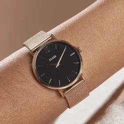 Montre Minuit Noir|CLUSE Hot