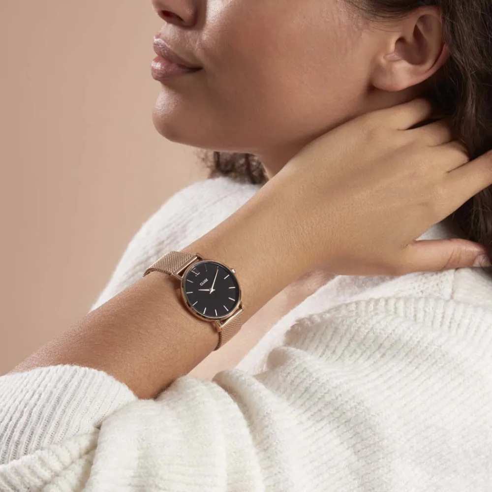 Montre Minuit Noir|CLUSE Hot
