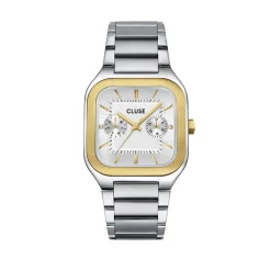 Montre Quadrus Multifonction Argenté|CLUSE Discount