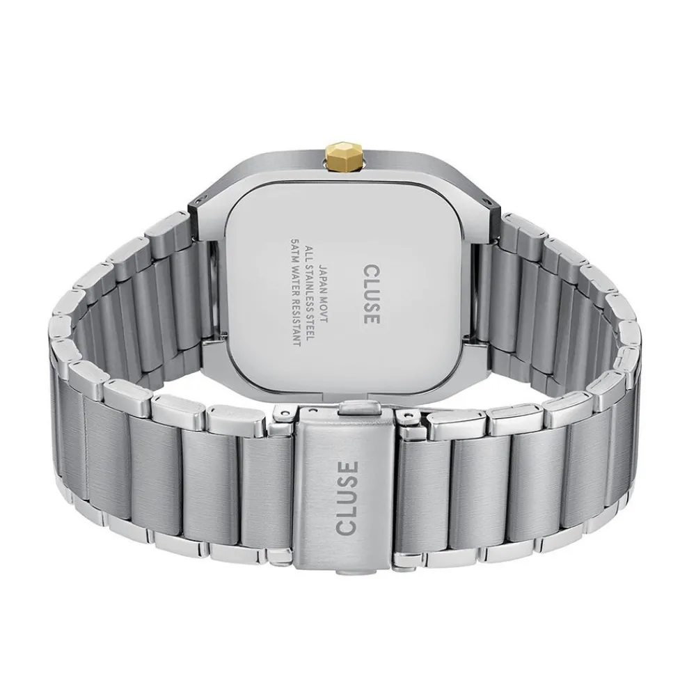 Montre Quadrus Multifonction Argenté|CLUSE Discount