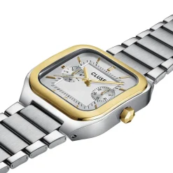 Montre Quadrus Multifonction Argenté|CLUSE Discount
