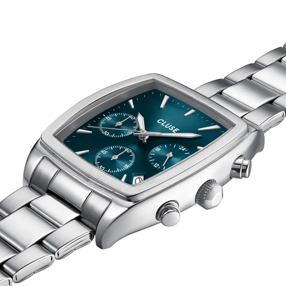 Montre Quartaut Chrono Bleu|CLUSE Best