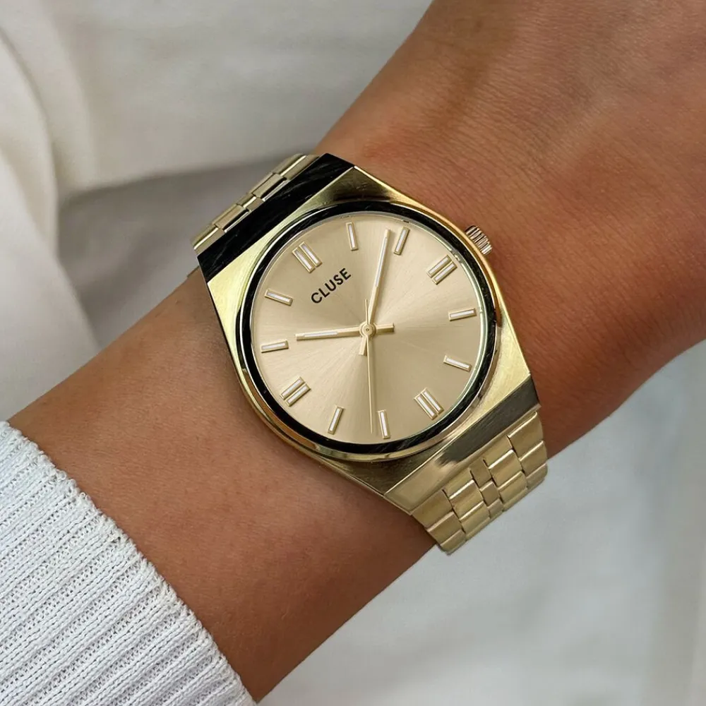 Montre Retro 70's Doré|CLUSE Sale