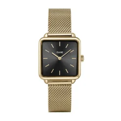 Montre Tetragone Noir|CLUSE Online
