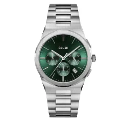 Montre Vigoureux Chrono Vert|CLUSE Sale
